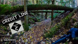 CREDIT LINE | Black trail | Squamish - Alice Lake