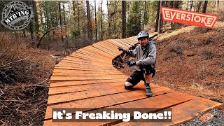Mountain Bike Bridge Is Complete