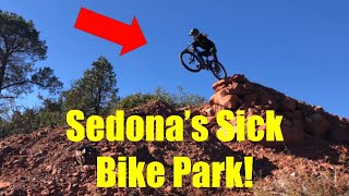 Sedona's Sick Bike Park! - Guided Tour - Dust...