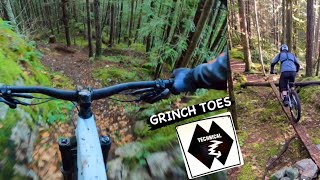 GRINCH TOES | Double black trail | Squamish -...