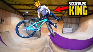 THE SKATEPARK KING RODE MY BACKYARD BARN!!