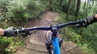 The Rock (red) - single track, mtb trail -...