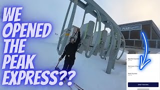 We opened the Peak Express ;)