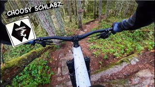 CHOOSY SCHLABZ | Double black trail | Squamish...