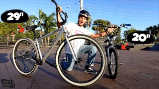 Matty Cranmer Compares Tricks On A Normal BMX...