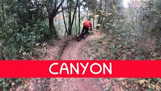 MTB Massa Marittima 23.12.2023 sentiero CANYON
