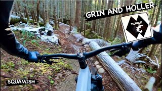 GRIN AND HOLLER | Double black trail |...