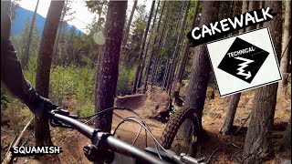 CAKEWALK | Black trail | Squamish - University