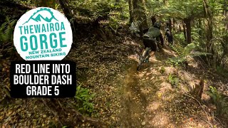 Red Line into Boulder Dash - Not so lazy...