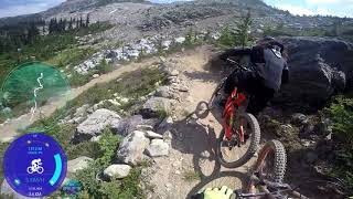 Top of the World Trail at Whistler Mountain...
