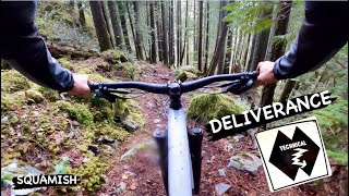 DELIVERANCE | Double black trail | Squamish -...