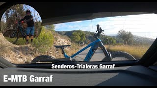El Garraf-Ebike Trek rail 9-Senderos y Trialeras