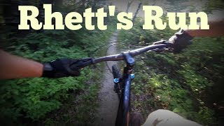 My First MTB Solo Trail Ride at Rhetts Run