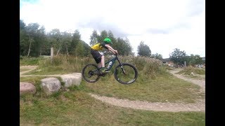 Comrie croft red DH - MTB scotland gimbal