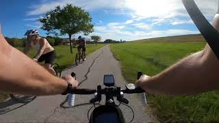 Enjoying The Nice Smooth Ride On The Euro Bike...