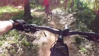 MTB Riding on the Tower Run Trail at Brazos...