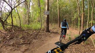 Some MTB Riders gave me a tour of Lung Buster...