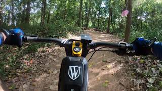 Nice MTB trail ride at Brazos River Park in...