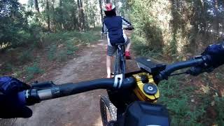 MTB Riding with my son his first-time on the...