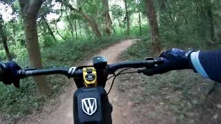 HAVING A GREAT TIME ON THE MTB TRAILS