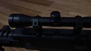 My New Black OPS .22 cal Pellet Sniper Rifle
