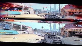 Me and my son playing call duty ghosts