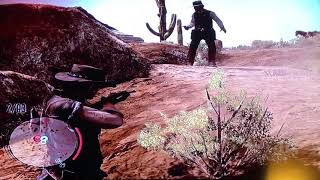 Red Dead Redemption A Nice shoot out PlayStation