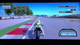 MOTO GP 14 trying to keep it on the track...