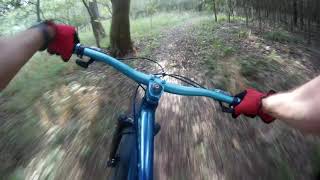 MTB DEEP OFF IN THE TEXAS FOREST FOUND A NEW...