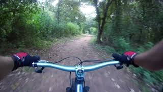 ENJOYING A NICE MORNING MOUNTAIN BIKE RIDE!...