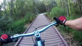 NICE MORNING RIDE ON THE TRAILS HYPER HYDRO...
