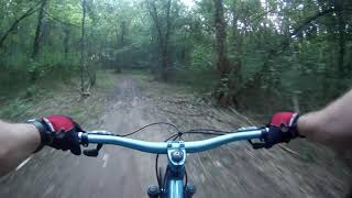 MTB Riding in Sugarland Texas on the Hyper...