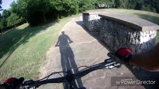 Quick Bike workout in Terry Hersey Park on the...