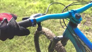 Mountain biking on the Hyper Hydroform 29er...