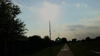 Road bike workout on the trails