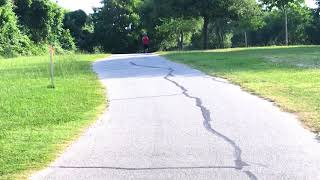 Mountain biking trails at Hersey park trails