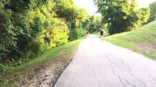 Mountain bike workout at Hersey park part 1