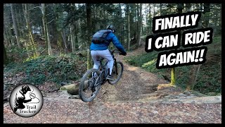 Good for practising jumps - Waldegg Trail