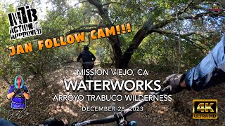 MTB Riding Waterworks | Jan Follow Cam |...