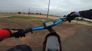 Riding The Pump Track 