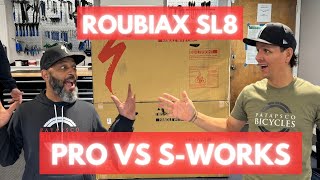 S-Works Roubaix SL8 vs Roubaix SL8 Pro