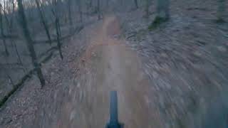 The Lazyboy downhill trail at Highground...