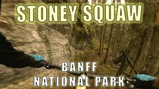 Biking Stoney Squaw in Banff National Park