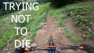 Trying NOT TO DIE on the First Ride of 2024!