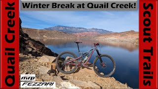 Tech Riding on the Quail Creek Scout Trails to...