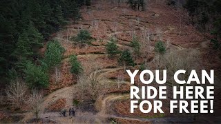 The Best Bikepark To Ride in Wales is Free!