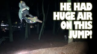 ABSOLUTE CARNAGE! MTB NIGHT RIDE @ TAFFS WELL...