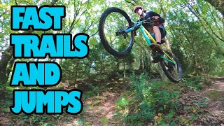 FAST TRAILS, LOOSE LADDERS AND BIG JUMPS AT...