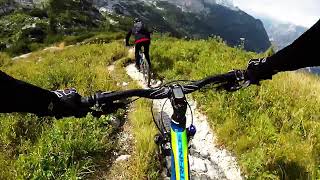 CAI 636 mtb / Sedlo Lopa–Na Žlebeh (Sella...