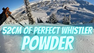 52cm of Perfect Whistler POWDER!
